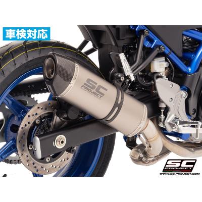 SV650 SV650X VP55B 16〜SCプロジェクトスリップオンマフラー sv650 マフラー（SCーPROJECT／バイク） | 車、バイク、自転車 の商品