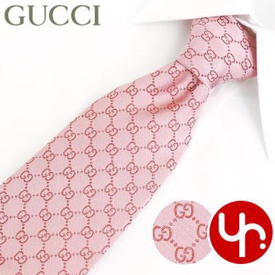 GUCCI メンズネクタイ（色：ピンク系）｜ファッション おすすめ