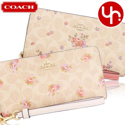 コーチ　COACH 長財布　財布　　贈り物　フローラル柄　花柄　新品未使用 COACH コーチ 財布 長財布 新品 新作 花柄 フローラルプリント