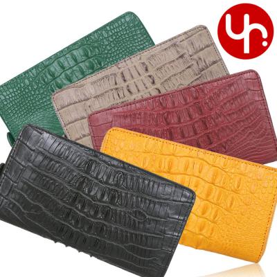 【新品】RODANIA ロダニア クロコダイル ラウンドジップ 長財布 BK ロダニア RODANIA クロコダイル 財布 ラウンドファスナー長財布