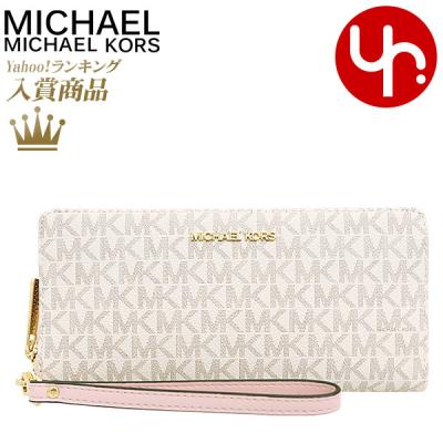 MICHAEL KORS マイケルコース　長財布　ライトクリーム アイボリー新品 MICHAEL KORS マイケルコース 長財布 レディース バニラ