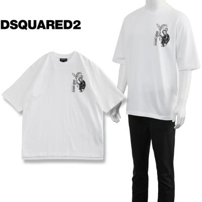 DSQUARED2 メンズ半袖Tシャツ、カットソー｜トップス｜ファッション
