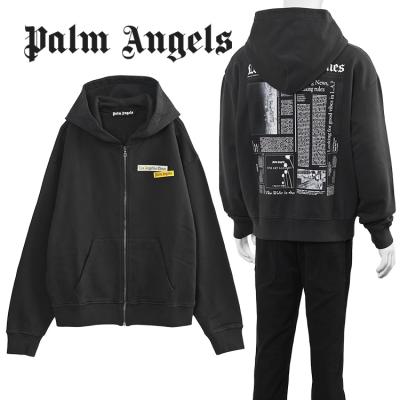 palm angels パーカー（ファッション）（ジップ、ボタン：ジップアップ