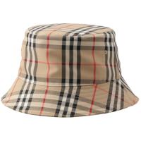 最大1500円クーポン》バーバリー BURBERRY バケットハット 帽子 メンズ 