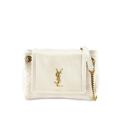 イヴ・サンローラン　YSL ショルダーバッグ　ホワイト　カサンドラ　レザー 楽天市場】SAINT LAURENT サンローラン ハンドバッグ 623930