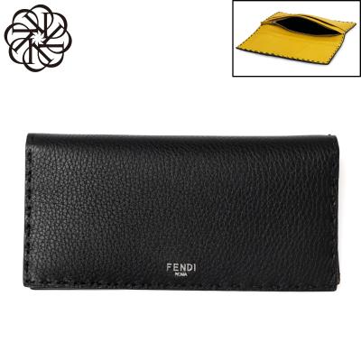 ★フェンディ★ 二つ折り財布 長財布 7M0355 セレリア レザー グレイ系 FENDI（フェンディ） 二つ折り長財布 SELLERIA セレリア 7M0355 AW2F