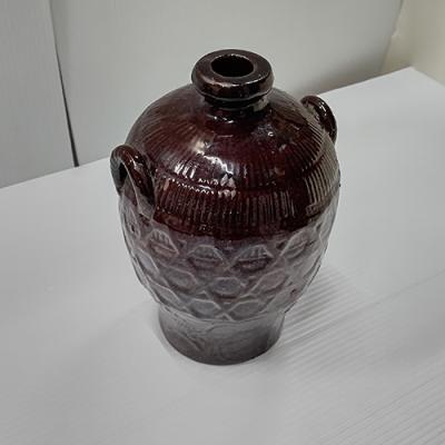 紹興酒壺 台湾 紹興酒 壺 古酒 強運！阪神大震災を割れずに 1.8L 1.2L 二