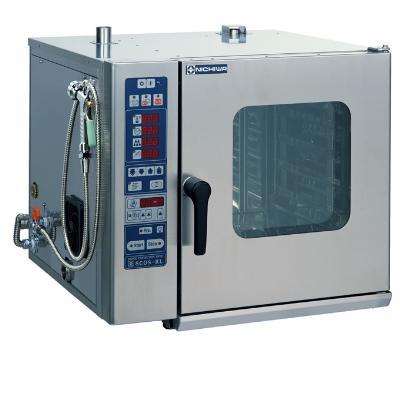 ニチワ電機 スチームコンベクションオーブン  数回使用の美品　スチコン ニチワ電機 電気スチームコンベクションオーブン SCOS-4RS