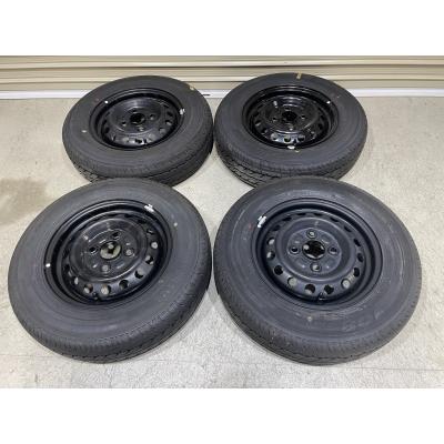 ハヤポンサマータイヤ145／80R12 80／78N LT鉄ホイールセット 145/80r12 80/78n lt（自動車 夏タイヤホイールセット）｜タイヤ