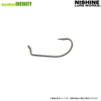 ●NISHINE LURE WORKS ニシネルアーワークス　ニシネ DS フック ＃2 【メール便配送可】 【まとめ送料割】 | バスメイトインフィニティソルト店