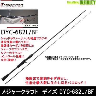 メジャークラフト デイズ ベイトフィネス 2ピースロッド Amazon | Major Craft(メジャークラフト) DAYSベイト2ピース DYC