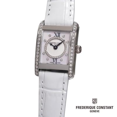 フレデリックコンスタント クォーツ腕時計 ホワイト⭐︎美品⭐︎純正ベルト フレデリックコンスタント クォーツ腕時計 ホワイト⭐︎美品⭐︎純正