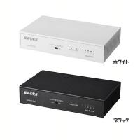 Giga 5Pスイッチ 電源内蔵 金属 マグネット付 ホワイト LSW6-GT-5NS/WH バッファロー (D) | 照明とエアコン イエプロYahoo!店