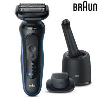 ブラウン 電気シェーバー ひげ剃り 密着シリーズ5洗浄器つき ブルー 52-B7200CC BRAUN (D) | ウエノ電器 Yahoo!店