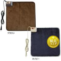 ホットカーペット ミニ TEKNOS 45×45 ミニマット（強弱切替）「発熱素材」 EC-K411H (D)(B)