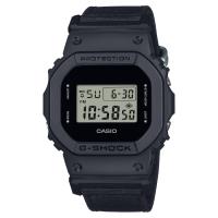 G-SHOCK Gショック Utility black ユーティリティブラックシリーズ カシオ CASIO デジタル 腕時計 ブラック クロスバンド DW-5600BCE-1JF 国内正規モデル | INST