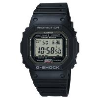 G-SHOCK Gショック ORIGIN オリジン 5600 シリーズ カシオ CASIO 電波 ソーラー デジタル 腕時計 ブラック メタルケース GW-5000U-1JF 国内正規モデル | INST