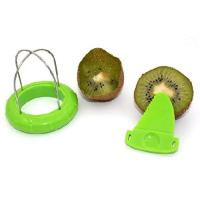 ZRAMOテつョ TH502 Green Kiwi Fruit Cut Digging Core Twister Slicer Kitchen Peeler Tool Cutter Device for Fruit Salad by Zramo | インタートレーディング