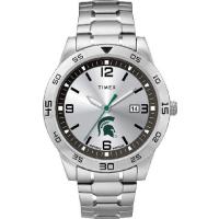 Timex メンズ ミシガン州立大学 腕時計 シテーション スチール 腕時計 | インタートレーディング