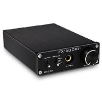 FX-Audio DAC-X6 Mini HiFi 2.0 Digital Audio Decoder DAC Input USB/Coaxial/Optical Output RCA/Headphone Amp 24Bit/96KHz DC12V (Black) | インタートレーディング