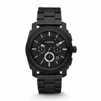 Fossil Machine Chronograph Watch Fs4552ie Black Stainless Steel One Size | インタートレーディング