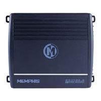 Memphis Audio SRX150.2 ストリートリファレンスシリーズ 2チャンネルアンプ - 2オームで75 x 2 RMS | インタートレーディング