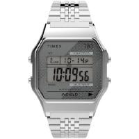 Timex(タイメックス) T80 34mm 腕時計 シルバー ブレスレット | インタートレーディング