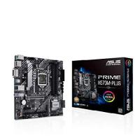ASUS Prime H570M-PLUS/CSM LGA1200 (Intel 11th/10th Gen) MicroATX マザーボード (PCIe 4.0 8パワーステージ HDMI, DVI, DisplayPort, Dual M.2, Intel 1Gb LA | インタートレーディング