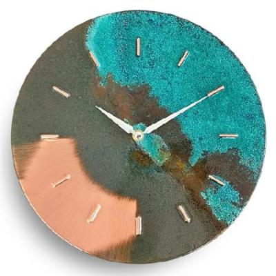 かけ時計 ターコイズブルー（掛け時計、壁掛け時計）｜インテリア時計
