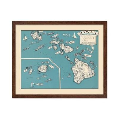 ハワイ ポスター 地図のおすすめ人気商品一覧 通販 - Yahoo!ショッピング