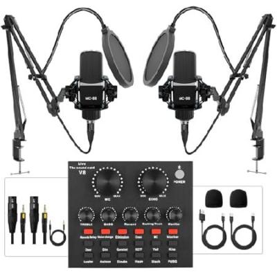 オーディオインターフェース コンデンサーマイク セットの