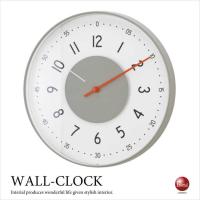 壁掛け時計　ミッドセンチュリー　時計　おしゃれ　ライトグレー　音がしない　個性的　インテリア　リビング　ワンルーム　掛け時計　モダン　新生活　個性的 | インテリアル