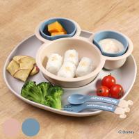 離乳食 食器 セット ミッキーマウス ミニーマウス ワンプレート プレート付 ベビー ディズニー 日本製 （ ミッキー ミニー Disney 食洗機対応 レンジ対応 ） | インテリアパレットヤフー店
