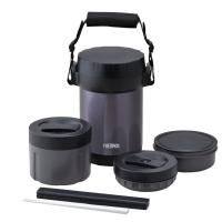 保温弁当箱 ステンレスランチジャー サーモス(thermos) JBG-1801 1300ml 箸付き （ THERMOS お弁当箱 食洗機対応 ランチボックス 保温 保冷 大容量 男性 ） | インテリアパレットヤフー店