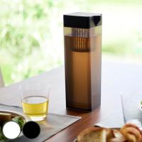 山崎実業 tower 倒して置ける冷水筒 タワー ティーバッグ入れ付き （ 4903208017497 タワーシリーズ 冷水筒 ピッチャー 麦茶ポット 冷水ポット ） | インテリアパレットヤフー店