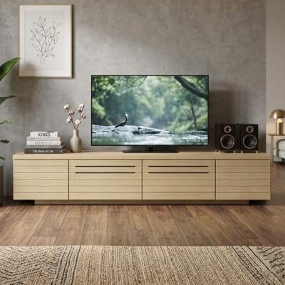 テレビボード【国産】【完成品】 収納付き ロータイプ モダン ローボード テレビ台 完成品（適応画面サイズ：75型）の商品一覧 通販 - Yahoo