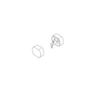 トーソー レガート 部品 メタルキャップストップA（左右1組） パールベージュ 581040 | イーヅカ