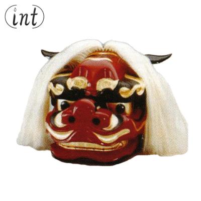 加賀 獅子頭 大樋焼 長阿弥中村 高橋勇 陶器 置物 縁起物 獅子舞 ミニ 加賀 獅子頭 大樋焼 長阿弥中村 高橋勇 陶器 置物 縁起物 獅子舞