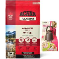 【正規品】アカナ レッドミートレシピ 9.7kg 【お散歩ハンディシャワープレゼント】【Ｓサイズ ダークブラウン】 | 犬想い
