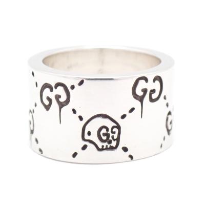 GUCCI（グッチ） ゴースト リング 指輪 ワイド シルバー925 サイズ表記