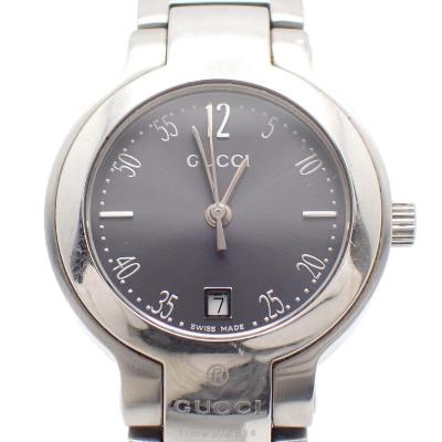 稼働 GUCCI グッチ 8900L レディース クォーツ シルバー文字盤 GUCCI（グッチ） 8900L クォーツ レディース 腕時計 グレー文字盤 純正
