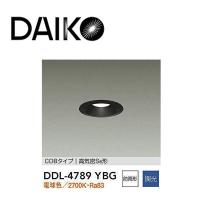 【即日対応します！】大光電機(DAIKO) DDL-4789YBG LEDダウンライト φ75 軒下 アウトドアライト 電球色 ブラック | アイオライト ヤフー店