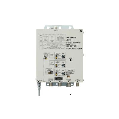 MASPROブースターFUBCAW33【新品未使用】 共同受信用で安定高性能 マスプロ 4K・8K衛星放送（3224MHz）対応 共同受信用 FM・V-Low