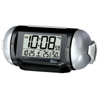 セイコー SEIKO PYXIS ピクシス NR523K 目覚まし時計 スーパーライデン RAIDEN 電波時計 デジタル アラーム 大音量 カレンダー 温度計 湿度計 スヌーズ | 時の逸品館セイコークロック専門店