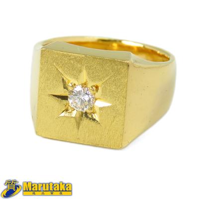 シグネットリング ブランド（石素材：ダイヤモンド）のおすすめ人気