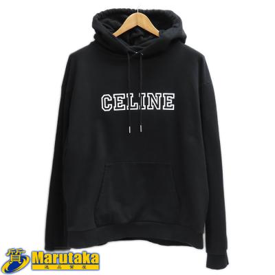 美品*セリーヌ フード パーカー フーディー ドローコード ユニセックス 黒 CELINE パーカーのおすすめ人気商品一覧 通販 - Yahoo!ショッピング