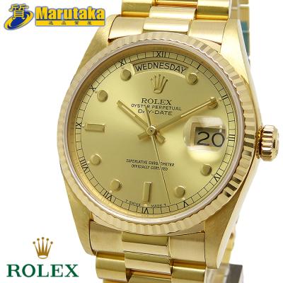 118238 ロレックス（デイデイト）（文字盤カラー：ゴールド系）の商品