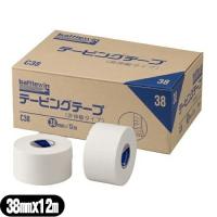 非伸縮・固定テーピング ニチバン(NICHIBAN) バトルウィン(battlewin) ホワイトテープ 非伸縮タイプ (C38) 38mmx12mx12巻入り 当日出荷 爆買 | 豊富な品揃 一歩 365日 土日祝日も発送