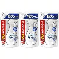 (3個セット)ファブリーズダブル除菌 無香料 アルコール成分＋(プラス) 詰替特大 640ml (D) | アイリスプラザ Yahoo!店