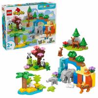 おもちゃ 玩具 ブロック プレゼント 誕生日 クリスマス 幼児 動物 おままごと LEGO デュプロのまち 3in1 どうぶつのかぞく 10446 DUPLO | アイリスプラザ Yahoo!店